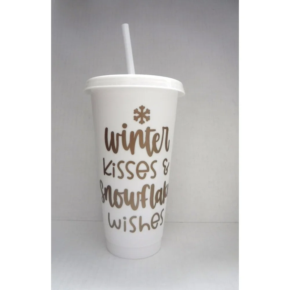 White Tumblers Holdiay / Winter